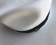 All Women  Classic Large Brim Toquilla Straw Hat Panama Hat Mujer Sombrero Cl�sico Ala Ancha Grande de Paja Toquilla Natural Blanco White AWANA