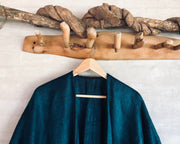 All Women Alpaca Wool Oversized Cardigan Poncho Cape Mujer Lana de Alpaca Tapado Oversized Capa Green Blue Petroleum Azul Verde Petr�leo Calipso AWANA DESIGNS