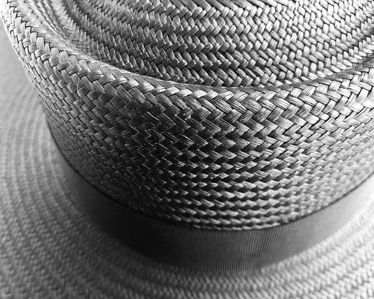 All Women  Classic Toquilla Straw  Spanish Hat Panama Hat Mujer Sombrero Cl�sico de Paja Toquilla Espa�ol Natural Blanco White  Gray Grey Silver Plata Plateado Gris Black Negro AWANA